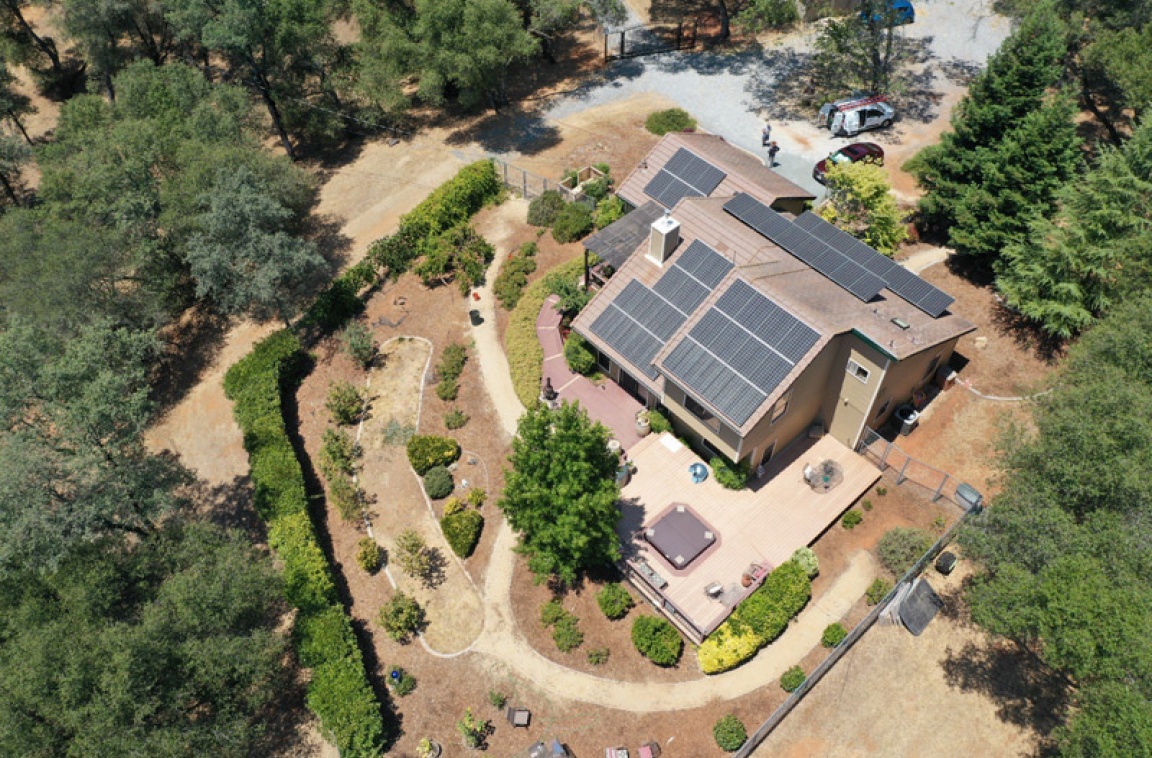 Residential solar from Excite Energy California home